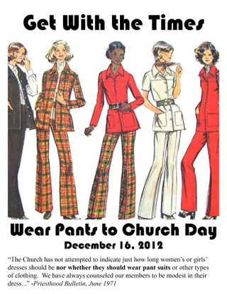 Illustration for article titled Mormon Feminists Under Fire for Encouraging Women to Wear Pants to Church